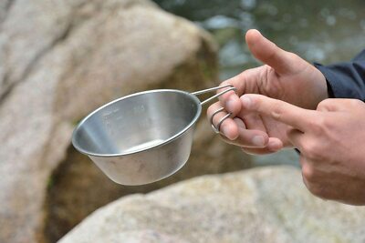 Snow Peak Sierra Cup, E-103 Stainless Steel, Made in Japan