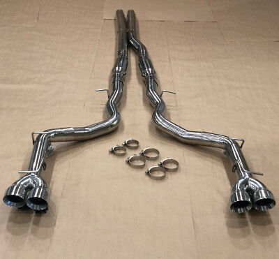 05-10 Für Dodge Charger RT Auspuffanlage Edelstahl RACE Cat-Back Mit TIPS