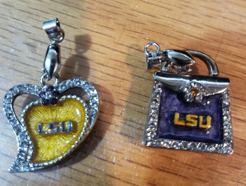 LSU TIGERS Women's Necklaces, Costume Jewelry, Lot of 3 - Picture 2 of 4