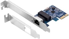 Realtek Gigabit Network Ethernet Card NIC RTL-8111F PCIe w/FH and LP Low Profile