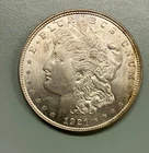 1921 MORGAN SILVER DOLLAR - 90% SILVER U.S. $COIN - AU/UNC IN APPEARANCE