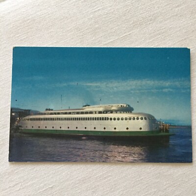WA State Ferry Kalakala First Streamlined Ferry Motor Passenger PC