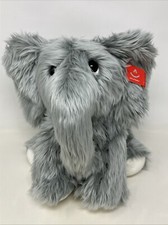 Aurora L. E. Phant Fuzzy Soft Grey Elephant Plush Stuffed Animal Toy New