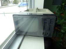 TMK Model 708 Portable TV Radio w/ Power Cord Tested Vintage, Read Description