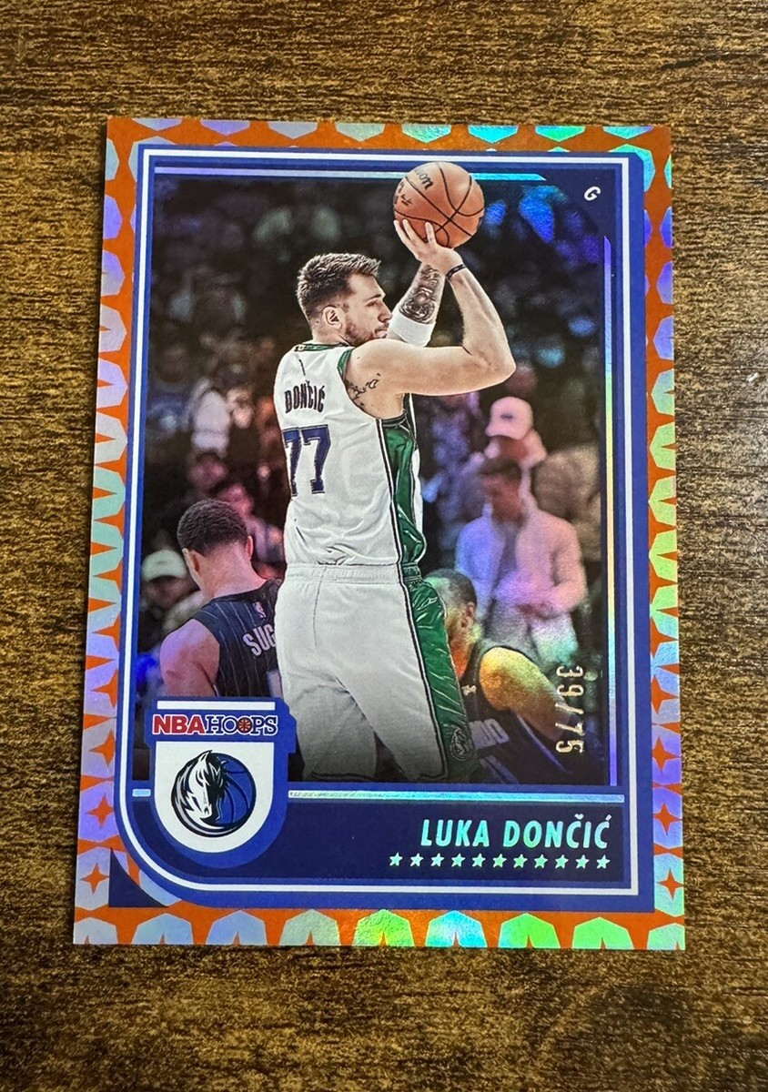 2022-23 PANINI NBA HOOPS GRAVITY /75 LUKA DONCIC #119 DALLAS 