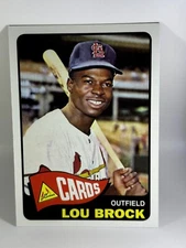 2011 Topps 60 Years of Topps #60YOT-14 Lou Brock Cardinals NM