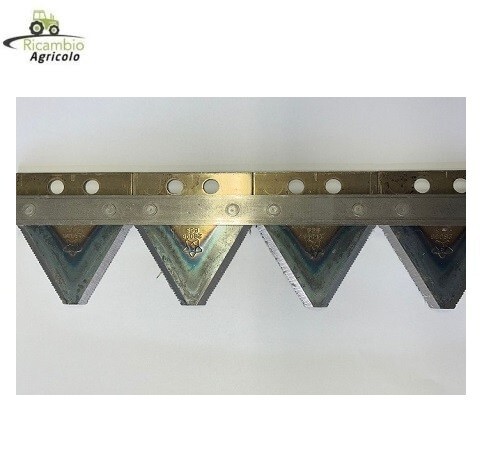 Lama Falciatrice BCS 1.4m - 19 Denti - Compatibile Con Modelli BCS 622 - Ricambio Originale 590206888 - Foto 3