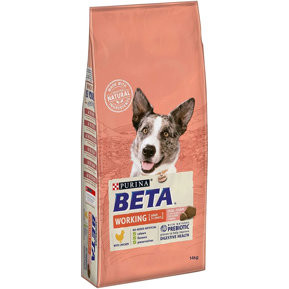 Beta light top dog food 14kg