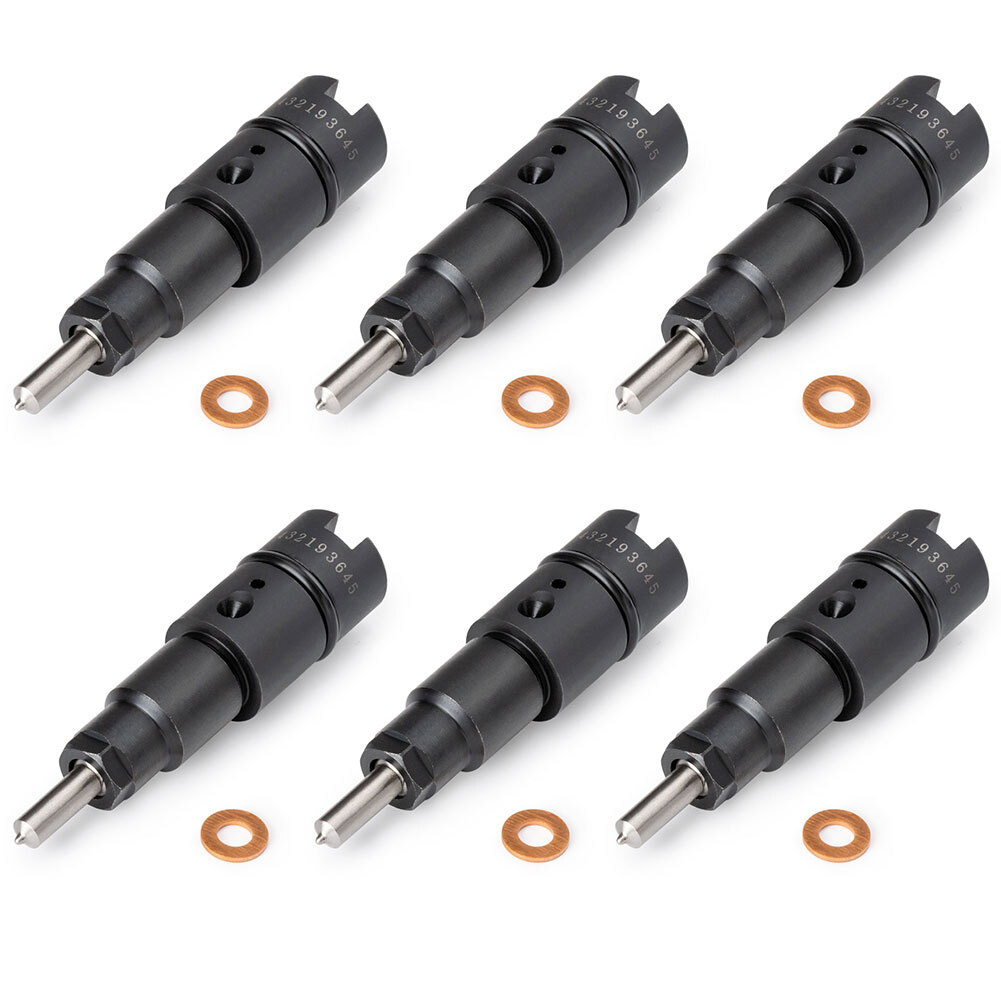 6PCS Diesel Fuel Injectors Nozzle 0432193645 For Cummins ISB 5.9L 