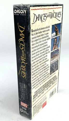 Dances With Wolves VHS 1993 New Sealed Kevin Costner - Picture 3 of 7