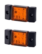 # 2 Luci di segnalazione LED laterali arancioni 12/24V camion rimorchio camper kitcar