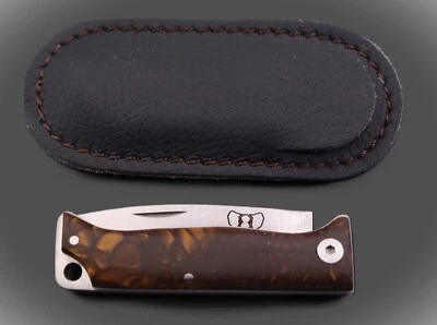 Cudeman 332-JM Mini Piston MoVa Juma Maron rostfrei Taschenmesser Messer