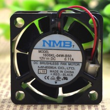 NMB 4cm 4015 12V 0.11A 1606KL-04W-B50 Micro Chassis Cooling Industrial Fan Quiet
