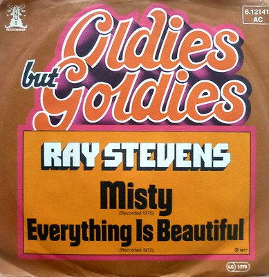 7'' 70s VG++ RAY STEVENS Misty + Everything Is Beautiful