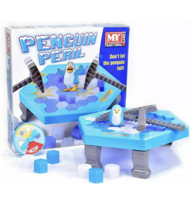 Pinguin Gefahr Eispickel Herausforderung Kinder Familie Brettspiel Spielzeug Falle