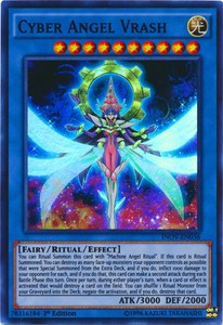 Cyber Angel Vrash - INOV-EN036 - Super Rare - 1st Edition x3 - Near Mint
