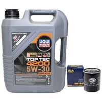 MotoröL Set 5W-30 5 Liter + ÖLfilter Sm 164 FüR Land Rover Freelander