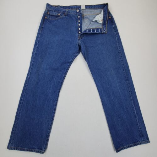 Levi's 501 XX Jeans Men Size 40 x34 Classic Straight Button Fly - Picture 2 of 10