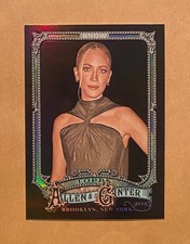 2025 Topps Allen & Ginter X #276 Brittany Snow Base Chrome Black Refractor SP