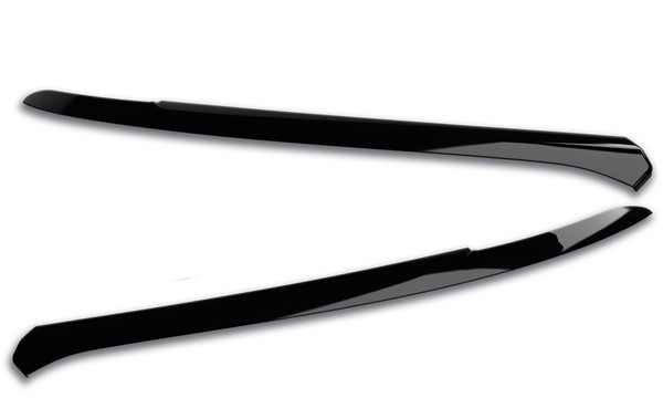 RDX Scheinwerferblenden Set BöSer Blick Schwarz Glanz FüR VW T-Roc 2017-2021-image