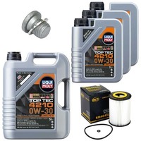 MotoröL Filter Set Top Tec 4210 0W-30 8 Liter + Schraube FüR Mercedes E-Klasse