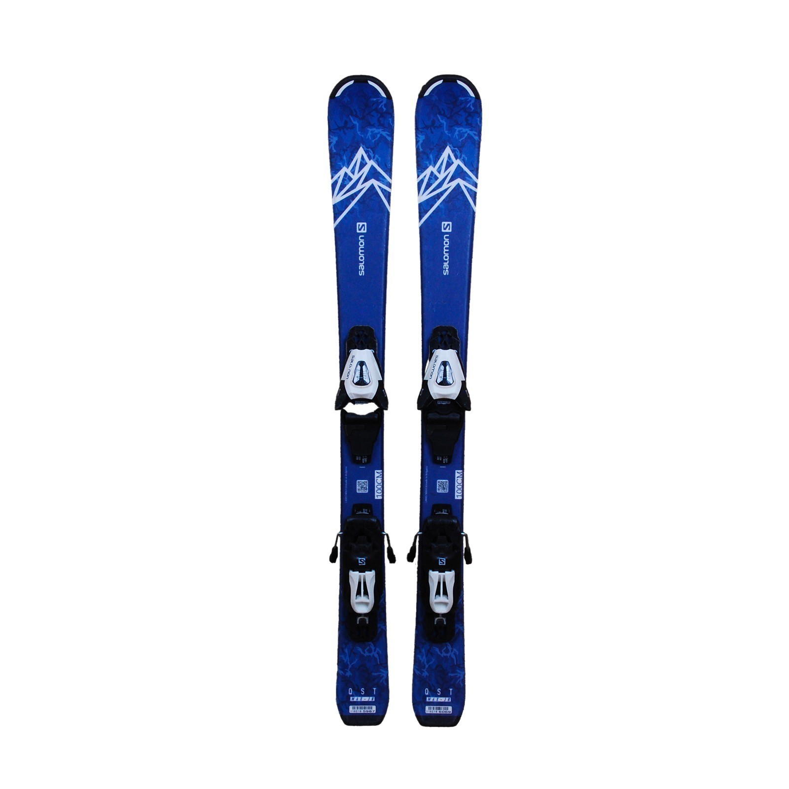 Sci junior Salomon QST Max JR + attacchi usati