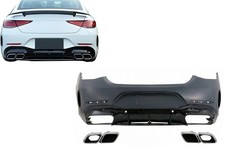 Sto&szlig;stange Diffusor Endrohre f&uuml;r Mercedes CLS-Klasse C257 Limousine 2018- Bumper