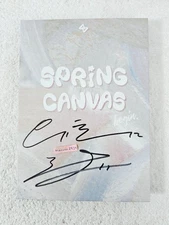 SEVENUS Spring Canvas Signed Promo Album Autographed Peak Time Masc [US SELLER]
