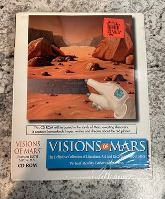 Visions of Mars CD ROM for MPC & MAC Virtual Reality Laboratories SEALED NIB
