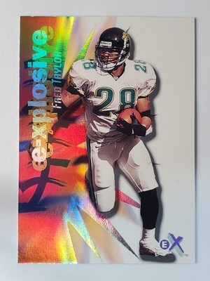 2000 E-X E-Xplosive #11 Fred Taylor ~ Jacksonville Jaguars