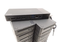 Lot of 12 Dell WD19 K20A USB-C Thunderbolt Dell Laptop Docking Station