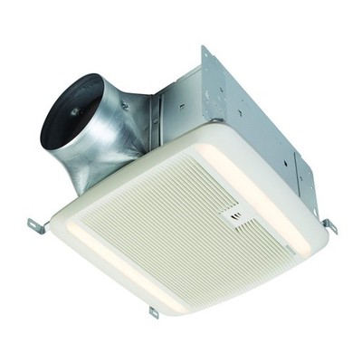 Broan-NuTone QTXE110150DCSL Bath Ventilation LED Light, 110-130-150 CFM Bath Fan