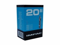 Fahrrad-Schlauch Impac 20 Zoll 40-406/60-406 (20X1.50-2.35) Dunlop-Ventil 40Mm