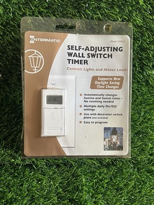 New intermatic ST0IC self-adjusting wall swtich timer  sealed package