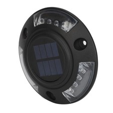 Driveway Deck Light Rechargeable Driveway Dock Lamp Easy Installation 12 LEDs