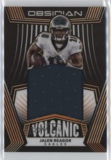 2020 Panini Obsidian Volcanic Material Electric Etch Orange /75 Jalen Reagor ni4