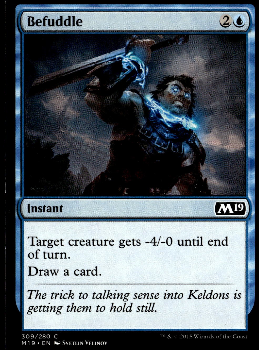 Befuddle Core Set 2019 #309 MTG TCG