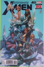 Astonishing X-Men #63 Marvel Comics 2013 Direct Edition Sleeve & Board VF/NM