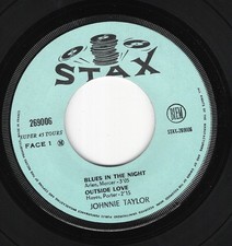 Johnnie TAYLOR * Blues In The Night * NORTHERN SOUL R&B * 1967 FRANCE 7" EP *