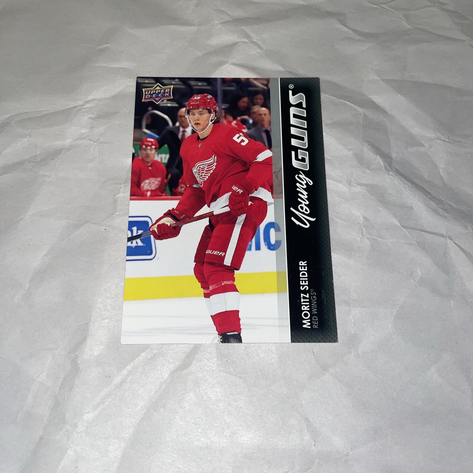 Moritz Seider 2022 Upper Deck Young Guns Jumbo Card #469