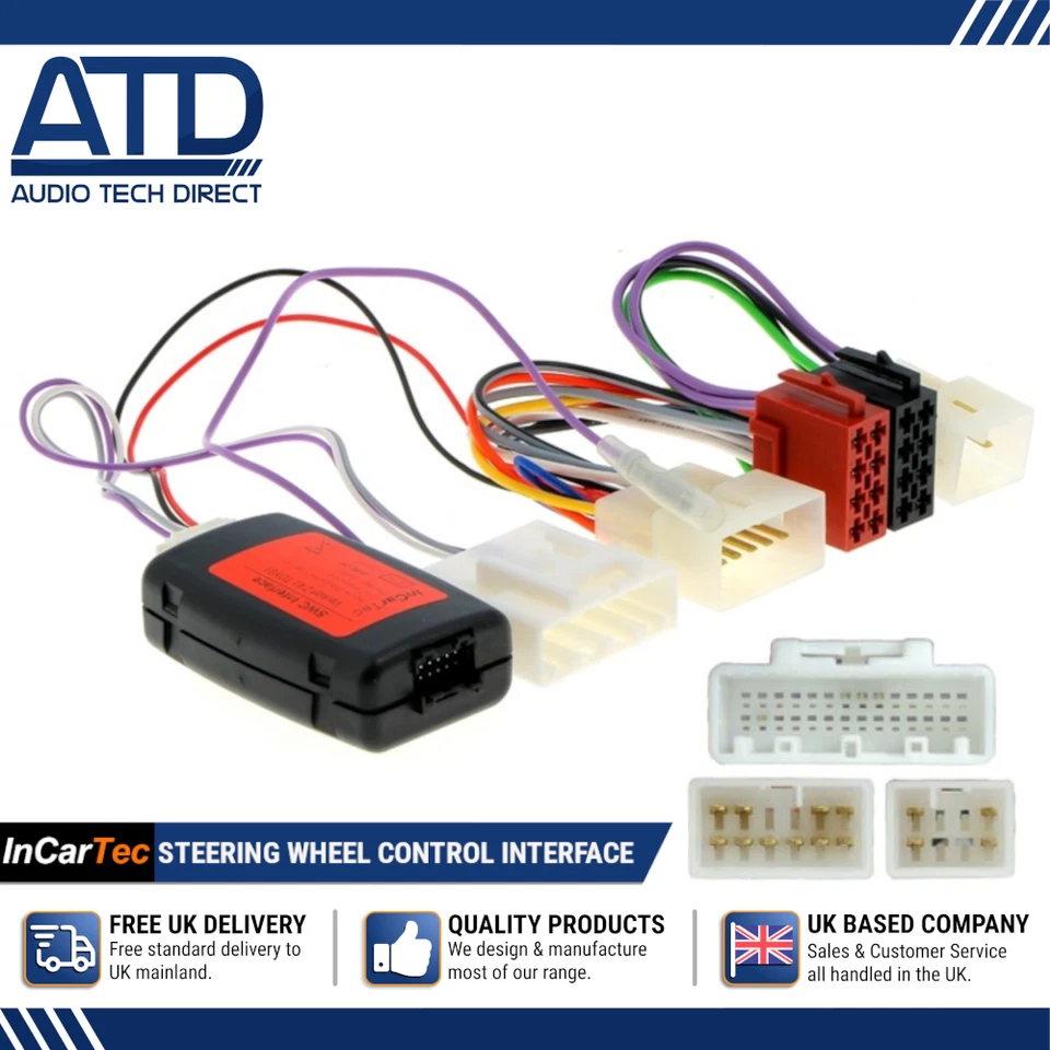 Interface De Volant ISO Pour Scion FRS iM Toyota Auris Avensis SWC-29695 ATD - Photo 1/4