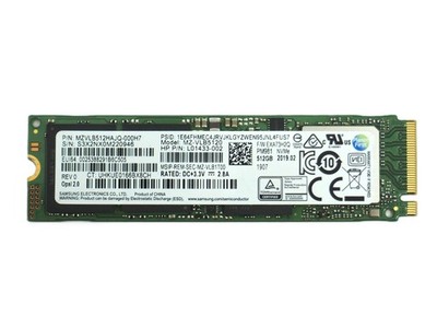 Samsung 512GB M.2 NVMe Internal Laptop SSD Tested, Wiped - MZ-VLB5120