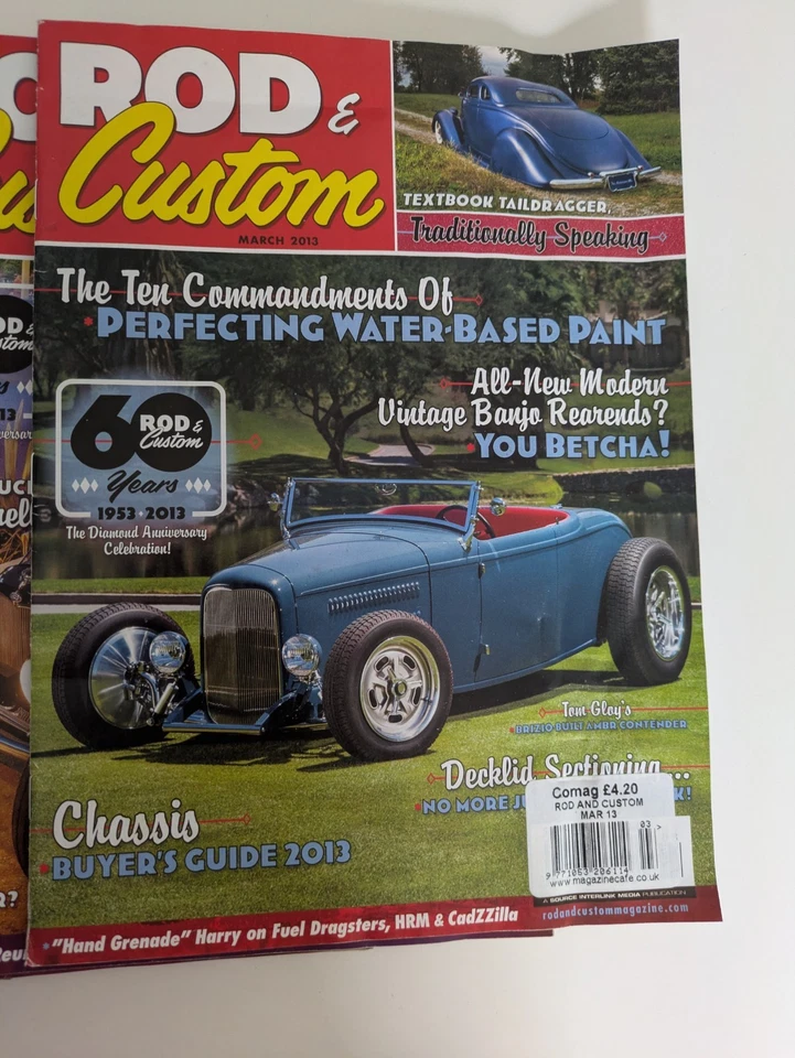 Rod And Custom Magazine 11 Editions 2013 Including 60 Years Edition - Image 3 of 4