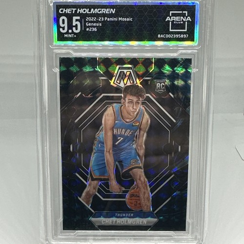 Chet Holmgren [Genesis] #236 2022 Panini Mosaic card