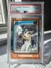 2024 Panini Clearly Donruss - Rated Rookie Bo Nix #56 Orange /199 (RC) PSA 9