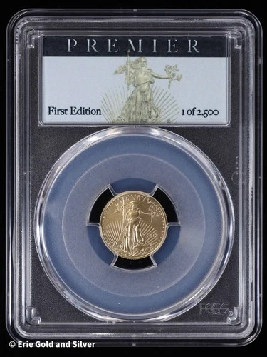 2017 $5 1/10 oz American Gold Eagle PCGS MS 70 | Premier First Edition