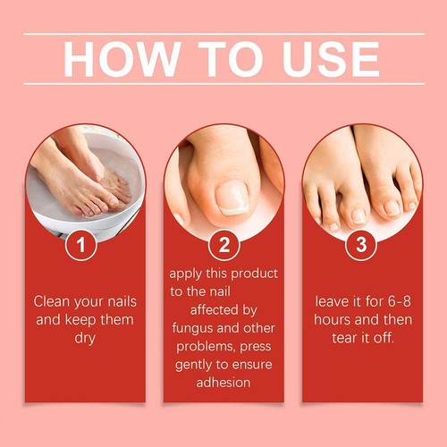 21x Anti Fungal Nail Treatment Patches Toe Fungus Onychomycosis Repair Hot Sell - Picture 12 of 14