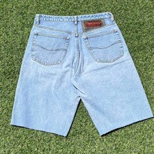 Vintage light blue wash Pepe-jeans cut off jorts