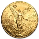 Photo of a 1922 Mexico 50 Pesos Gold from an eBay listing that sold on Jun 18, 2026