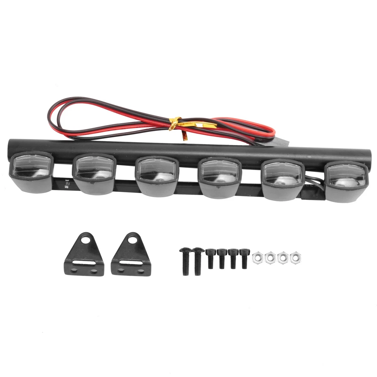 Luci LED Bianche 5mm Per Modellismo RC - Auto, Crawler, Drift, Buggy (8 Pezzi) 8W5-JR